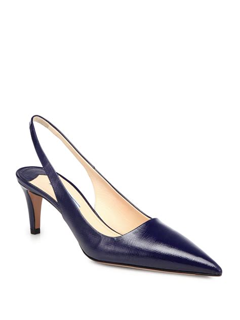 navy blue slingback pumps.